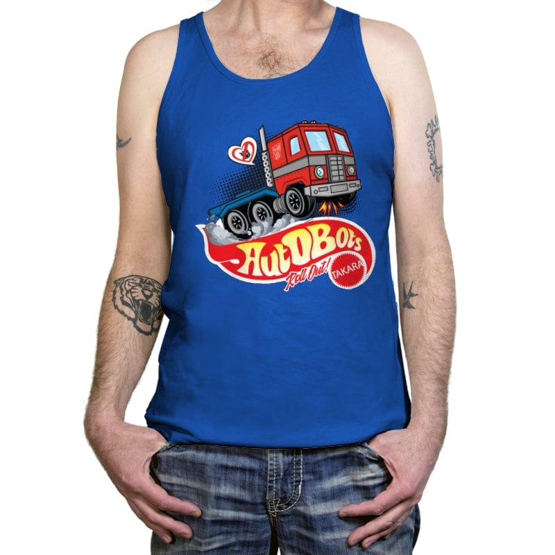 Roll Out! - Tanktop Tanktop RIPT Apparel X-Small / True Royal