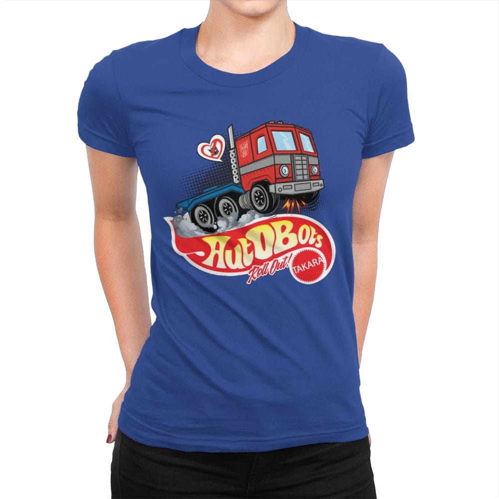 Roll Out! - Womens Premium T-Shirts RIPT Apparel Small / Royal