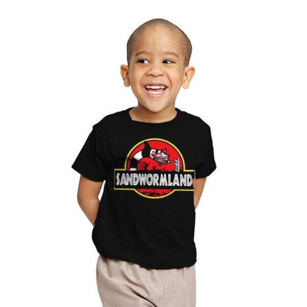 Sandwormland - Youth T-Shirts RIPT Apparel X-small / Black