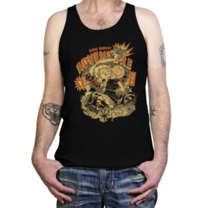 Side Quest Adventure - Tanktop Tanktop RIPT Apparel X-Small / Black