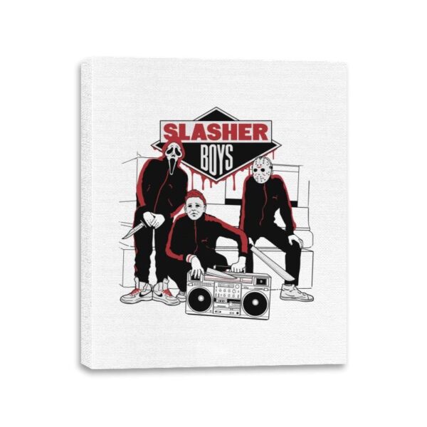 Slasher Boys - Canvas Wraps Canvas Wraps RIPT Apparel 11x14 / White