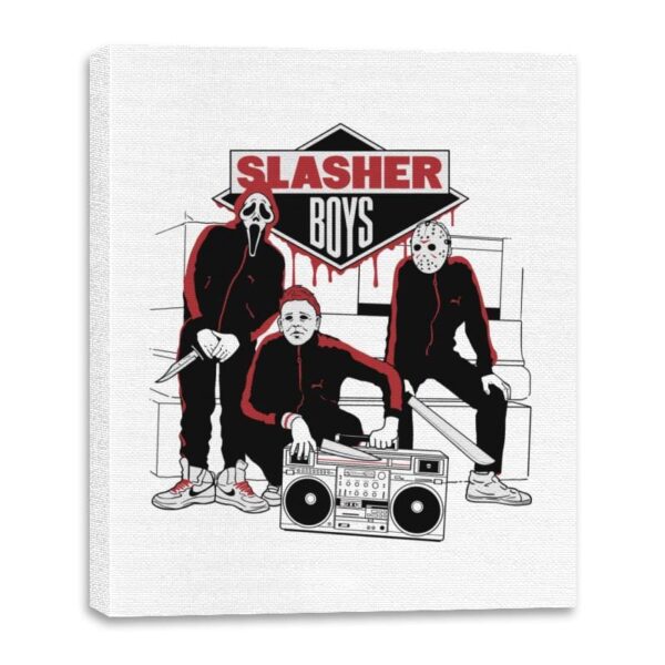 Slasher Boys - Canvas Wraps Canvas Wraps RIPT Apparel 16x20 / White