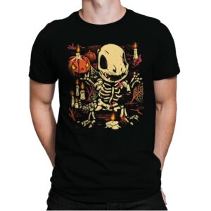 Spooky Fire Fossils - Mens Premium T-Shirts RIPT Apparel Small / Black