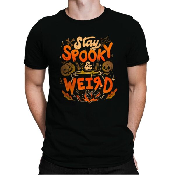 Stay Spooky and Weird - Mens Premium T-Shirts RIPT Apparel Small / Black