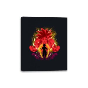 Super Daima  - Canvas Wraps Canvas Wraps RIPT Apparel 8x10 / Black