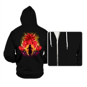 Super Daima  - Hoodies Hoodies RIPT Apparel Small / Black