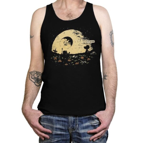 That's No Moon - Tanktop Tanktop RIPT Apparel X-Small / Black