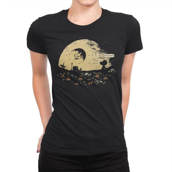 That's No Moon - Womens Premium T-Shirts RIPT Apparel Small / Black