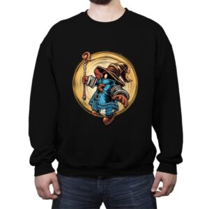 The Black Mage - Crew Neck Sweatshirt Crew Neck Sweatshirt RIPT Apparel Small / Black