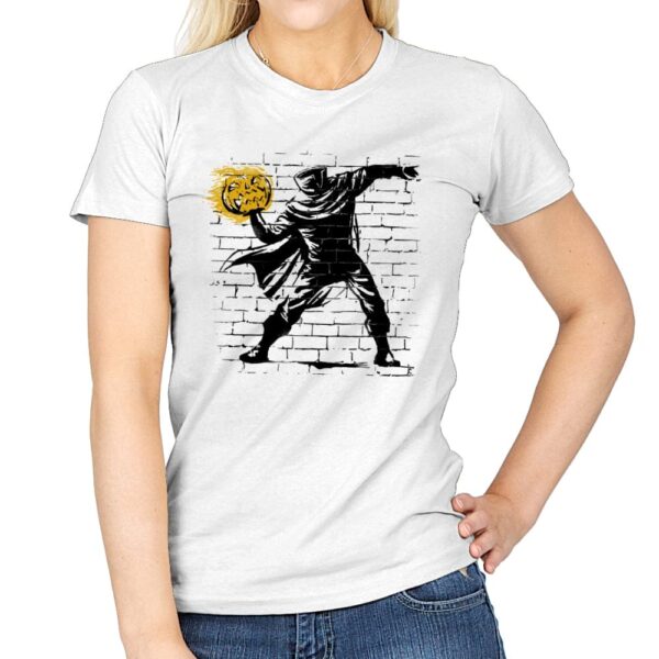 The Headless Thrower - Womens T-Shirts RIPT Apparel Small / White