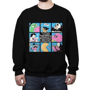 The Hungry Bunch - Crew Neck Sweatshirt Crew Neck Sweatshirt RIPT Apparel Small / Black
