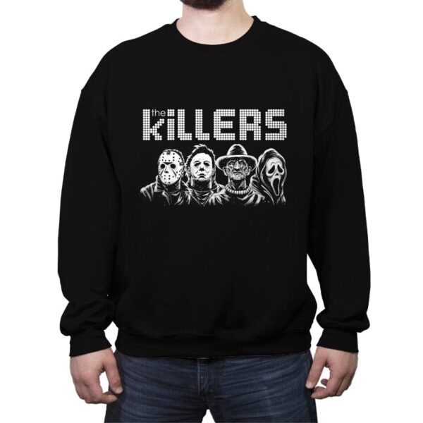 The Killers - Crew Neck Sweatshirt Crew Neck Sweatshirt RIPT Apparel Small / Black