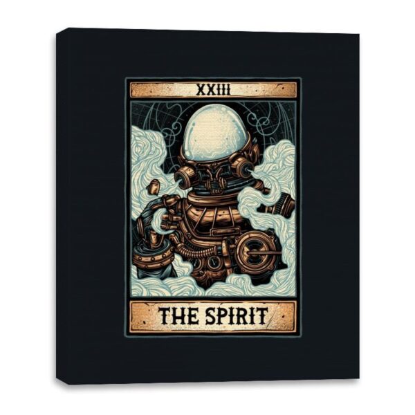 The Spirit - Canvas Wraps Canvas Wraps RIPT Apparel 16x20 / Black