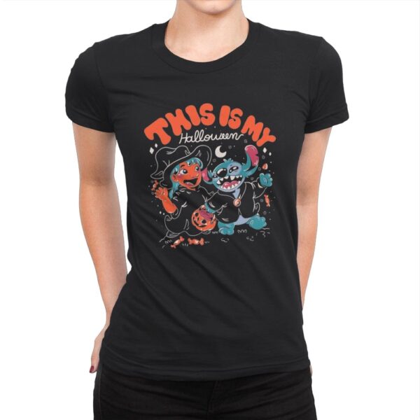 This is my Halloween - Womens Premium T-Shirts RIPT Apparel Small / Black