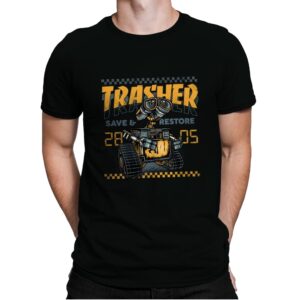 Trasher Save and Restore - Mens Premium T-Shirts RIPT Apparel Small / Black