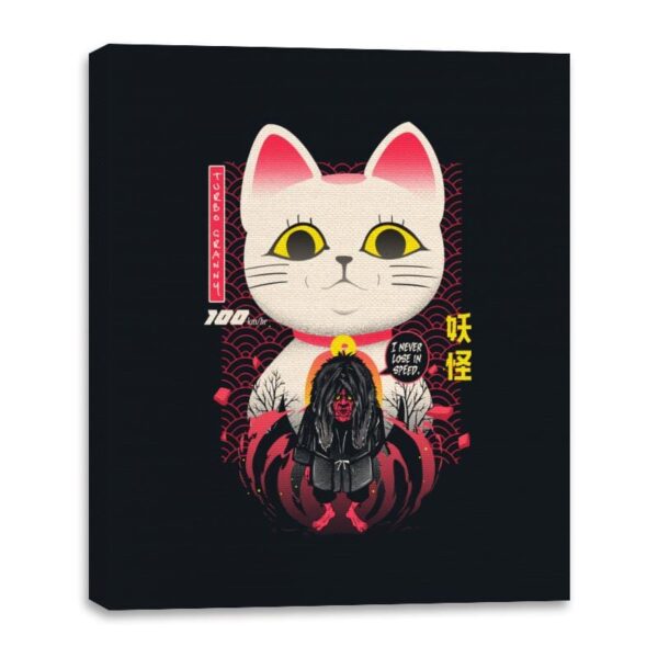 Turbo Granny - Canvas Wraps Canvas Wraps RIPT Apparel 16x20 / Black