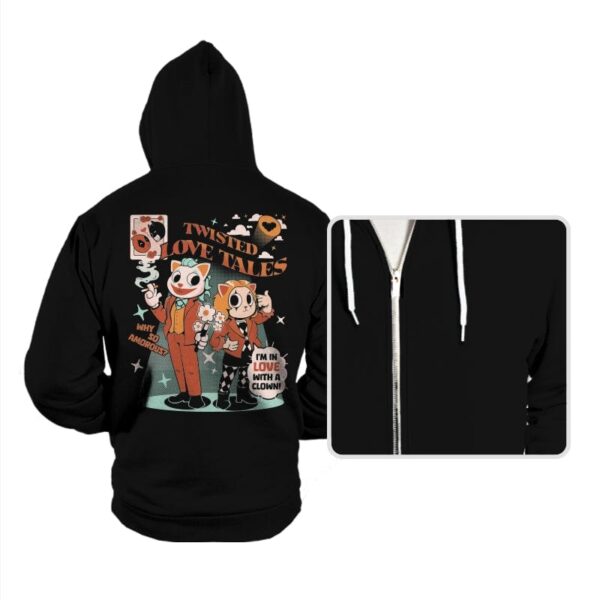 Twisted Love Tales - Hoodies Hoodies RIPT Apparel Small / Black
