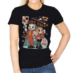 Twisted Love Tales - Womens T-Shirts RIPT Apparel Small / Black