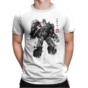 Tyrannical Leader Sumi-e - Mens Premium T-Shirts RIPT Apparel Small / White