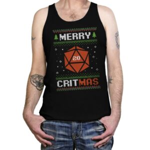 Ugly Sweater Christmas RPG  - Tanktop Tanktop RIPT Apparel X-Small / Black
