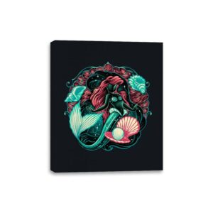 Under the Sea of Stars - Canvas Wraps Canvas Wraps RIPT Apparel 8x10 / Black