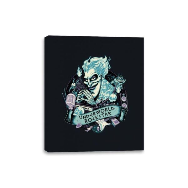 Underworld Rockstar - Canvas Wraps Canvas Wraps RIPT Apparel 8x10 / Black