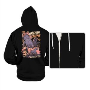 Unicorncalypse - Hoodies Hoodies RIPT Apparel Small / Black