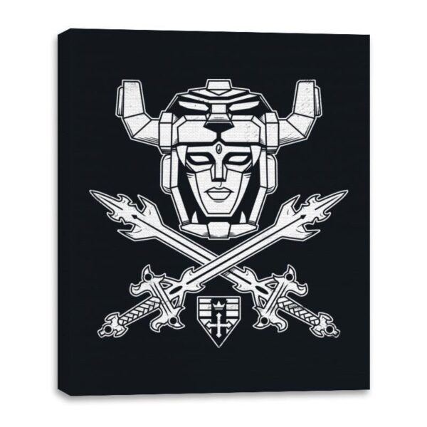Universe Defender - Canvas Wraps Canvas Wraps RIPT Apparel 16x20 / Black