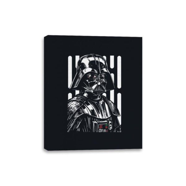 Vader - Canvas Wraps Canvas Wraps RIPT Apparel 8x10 / Black