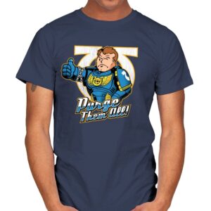 Vault Titus - Mens T-Shirts RIPT Apparel Small / Navy