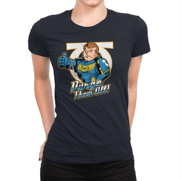 Vault Titus - Womens Premium T-Shirts RIPT Apparel Small / Midnight Navy