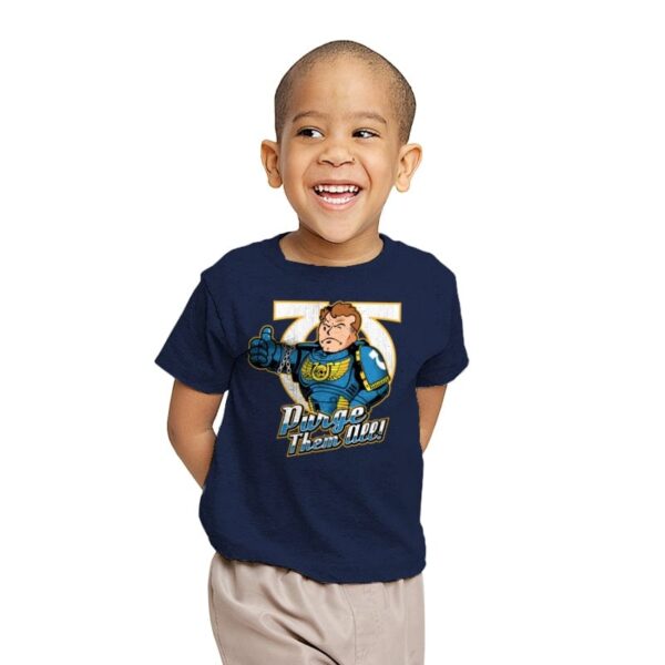 Vault Titus - Youth T-Shirts RIPT Apparel X-small / Navy
