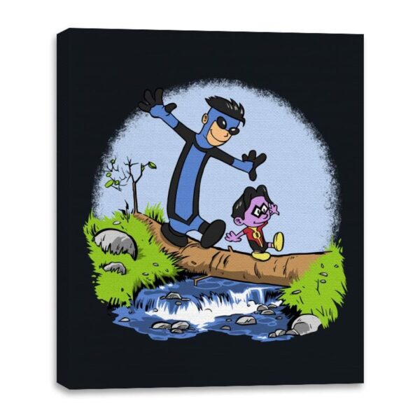 Viltrum Bridge - Canvas Wraps Canvas Wraps RIPT Apparel 16x20 / Black