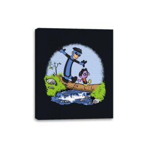 Viltrum Bridge - Canvas Wraps Canvas Wraps RIPT Apparel 8x10 / Black