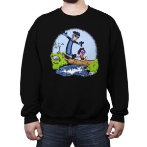 Viltrum Bridge - Crew Neck Sweatshirt Crew Neck Sweatshirt RIPT Apparel Small / Black