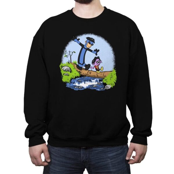 Viltrum Bridge - Crew Neck Sweatshirt Crew Neck Sweatshirt RIPT Apparel Small / Black