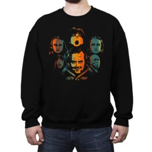 Vintage Shining - Crew Neck Sweatshirt Crew Neck Sweatshirt RIPT Apparel Small / Black