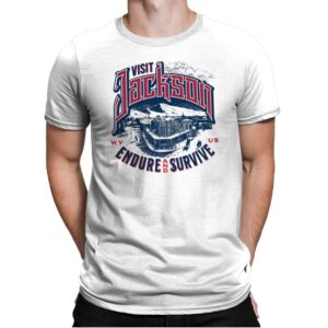 Visit Jackson - Mens Premium T-Shirts RIPT Apparel Small / White