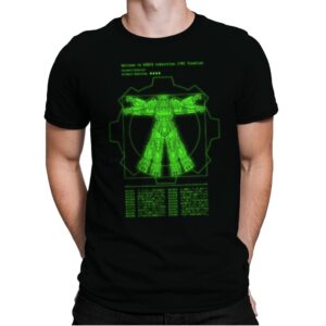 Vitruvian VATS Armor - Mens Premium T-Shirts RIPT Apparel Small / Black