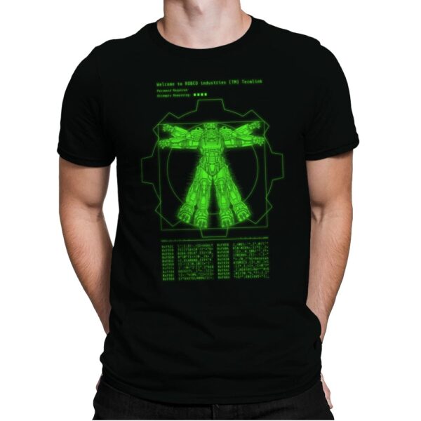 Vitruvian VATS Armor - Mens Premium T-Shirts RIPT Apparel Small / Black