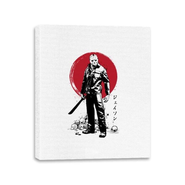 Voorhees Sumi-e - Canvas Wraps Canvas Wraps RIPT Apparel 11x14 / White