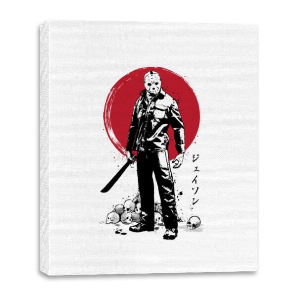Voorhees Sumi-e - Canvas Wraps Canvas Wraps RIPT Apparel 16x20 / White