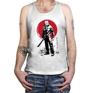 Voorhees Sumi-e - Tanktop Tanktop RIPT Apparel X-Small / White