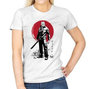 Voorhees Sumi-e - Womens T-Shirts RIPT Apparel Small / White