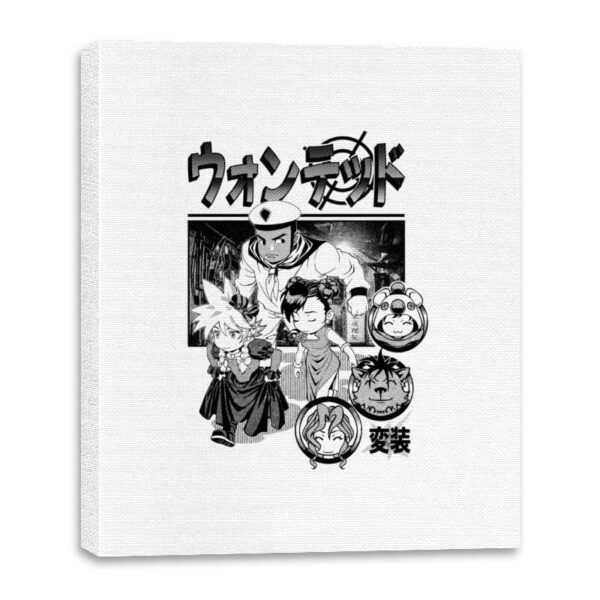 Wanted - Canvas Wraps Canvas Wraps RIPT Apparel 16x20 / White
