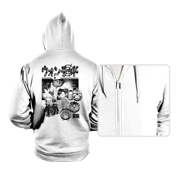 Wanted - Hoodies Hoodies RIPT Apparel Small / White