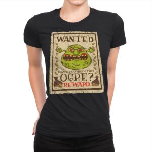 Wanted Ogre - Womens Premium T-Shirts RIPT Apparel Small / Black