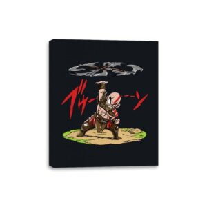 War Disc - Canvas Wraps Canvas Wraps RIPT Apparel 8x10 / Black