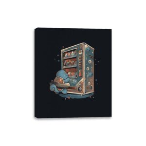 Water Vending Machine - Canvas Wraps Canvas Wraps RIPT Apparel 8x10 / Black
