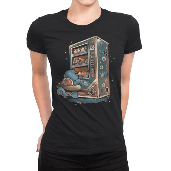 Water Vending Machine - Womens Premium T-Shirts RIPT Apparel Small / Black